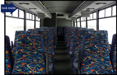 Inside of Minicoach